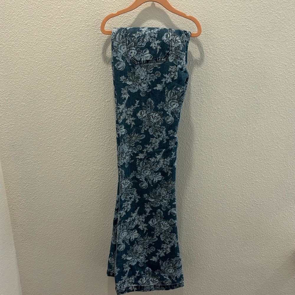 love shack fancy x gap jeans